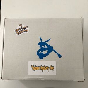 Pokemon Mystery Box with Blue Logo